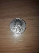 Монета Liberty Ouarter Dollar 1985