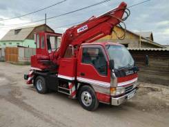 Isuzu Elf. АвтоЭкскаватор Isuzu ELF, 4 800 куб. см., 1,00 куб. м.