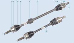 Привод. Hyundai Solaris, RB, JB, UB Kia Rio, JB, UB Двигатели: G4FC, G4FA, G4FD, G4EE
