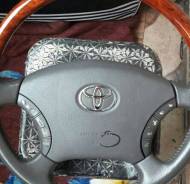 Переключатель на рулевом колесе. Toyota: Celsior, Alphard, Camry Gracia, Brevis, Aristo, Avensis, Land Cruiser Prado, Camry, Estima, Avensis Verso, Av...