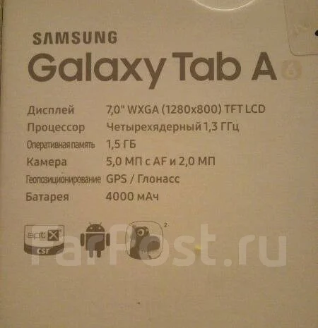 Samsung Galaxy Tab A ����