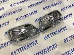 Накладка на зеркало. Toyota Land Cruiser Prado, GDJ150, GDJ150L, GDJ150W, GRJ150, GRJ150L, GRJ150W, KDJ150, KDJ150L, LJ150, TRJ150, TRJ150L, TRJ150W