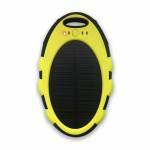 Power Bank с солнечной батареей 4000мА во Владивостоке Аккумуляторы внешние.