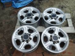 Литье Made in Japan * R16 6x139.7 7.0J ET38 4 шт. 7.0x16, 6x139.70, ET38, ЦО 100,0 мм.