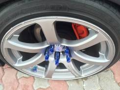 WORK Emotion XT7 ALL DEEP 9.5 +20 на лете Nankang NS-2 225/40 R18. 9.5x18 5x114.30 ET20
