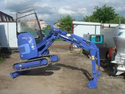 Komatsu PC10. Японский экскаватор вес 1 т, 500 куб. см., 0,02 куб. м.
