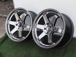 RAYS VOLK RACING TE37. 8.5x18", 5x114.30, ET35, ЦО 73,1 мм.