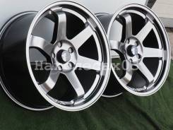 RAYS VOLK RACING TE37. 9.5x18", 5x114.30, ET35, ЦО 73,1 мм.