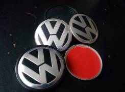 Наклейки VW ступичных заглушек дисков. Диаметр 6", 1 шт.