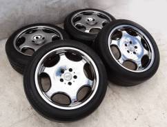 Разноширокие Диски TMW на лете Bridgestone 225x50x18. 8.0/9.0x18 5x114.30 ET45/45 ЦО 73,1 мм.