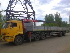 Камаз 6460. Продается тягач + кран + полуприцеп маз, 11 760 куб. см., 3 000 кг.