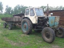 ЮМЗ 6Л. Продаю трактор ЮМЗ-6 с телегой и плугом., 4 940 куб. см.