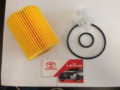 Фильтр масляный. Lexus: IS350, LS600hL, GS300, IS300, GS430, IS220d, LS460L, LS460, IS250, GS460, GS350, LS600h, GS450h Toyota: Corolla, Corolla Verso...