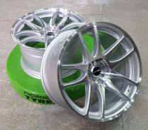 Work Emotion CR Kiwami. 9.5/9.5x18, 5x114.30, ET35/22, ЦО 73,1 мм.