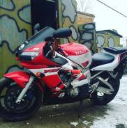 Yamaha YZF R6. 600 куб. см., исправен, птс, с пробегом