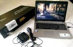 Asus K501UX. 15.6", 2,3 ГГц, ОЗУ 6144 МБ, диск 1 000 Гб, WiFi, Bluetooth, аккумулятор на 12 ч.