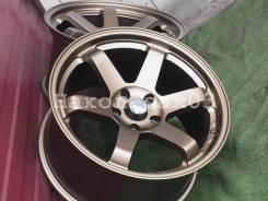 RAYS VOLK RACING TE37. 9.5x18, 5x114.30, ET24, ЦО 73,1 мм.