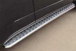 Пороги труба с листом Chevrolet Trailblazer 2013. Chevrolet TrailBlazer. Под заказ
