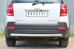 Защита бампера. Chevrolet Captiva. Под заказ