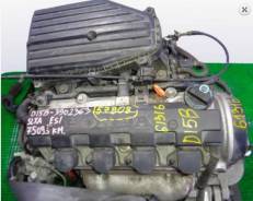 Двигатель в сборе. Honda Civic, EU, ES7, ES, ES9, EU1, EU2, EU3, EU4 Двигатель D15B