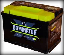 Dominator. 75 А.ч., левое крепление, производство Россия
