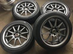 245/45R19 hankook на литье Rays (G01). 9.0x19 5x114.30 ET38 ЦО 72,0 мм.
