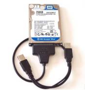 Внешние жесткие диски. интерфейс, SATA, USB 2.0