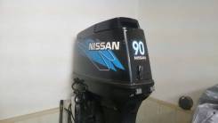 Nissan Marine. 90,00 л.с., 2х тактный, бензин, нога L (508 мм), Год: 1997 год
