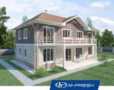 M-fresh Duplex Fine! (Проект дома на две семьи! Посмотрите! ). 200-300 кв. м., 2 этажа, 6 комнат, бетон