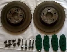 Диск тормозной. Toyota: Corolla, Yaris, Corolla Rumion, IS350, RAV4, Noah, Spade, IS300, Matrix, Vitz, Ractis, Wish, Sai, Auris, Corolla Fielder, Priu...