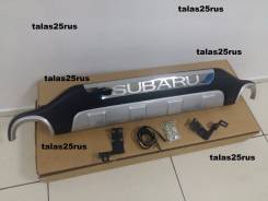 Накладка на бампер. Subaru Forester, SH