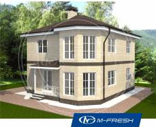 M-fresh Leonardo. 200-300 кв. м., 2 этажа, 4 комнаты, бетон