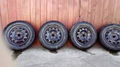Комплект колес с летней резиной Maxxis 185/70 R14. 5.5x14 5x100.00 ET-40 ЦО 54,0 мм.