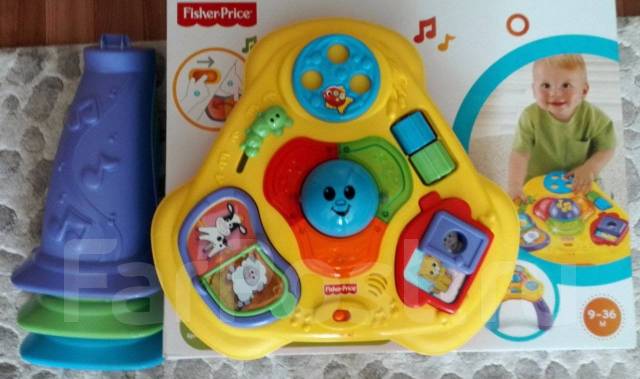 Обучающий музыкальный столик fisher price