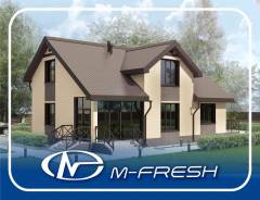 M-fresh Resonance (Вот какой свежий проект яркого дома! Посмотрите! ). 200-300 кв. м., 1 этаж, 5 комнат, бетон