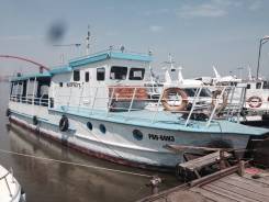 Аренда катера костромич длинна 19м 20км/ч. 10 человек, 20 км/ч