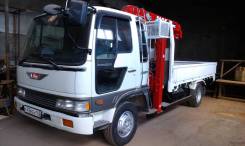 Hino Ranger. Продам HINO(500)Ranger бортовой с манипулятором+эвакуатор, 7 412 куб. см., 5 000 кг.
