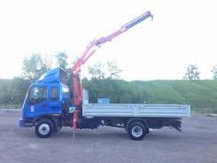 Foton Auman BJ1099. Foton с манипулятором Ferrari 3 тонны, 4 000 куб. см., 4 997 кг.