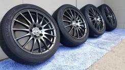 Легкие cross speed premium R17 5*114,3 на лете 215/45/17. 7.0x17 5x114.30 ET38 ЦО 72,0 мм.