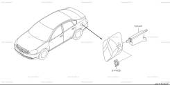 Электрозамок. Nissan Maxima Nissan Murano, TNZ51, PNZ51 Nissan Cefiro, PA33, A33 Nissan Teana, TNJ32, TNJ31, J31, J32, PJ31, PJ32 Двигатели: VQ30DE, V...
