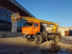 КЭМЗ ПСС-131.22Э. Автовышка - вездеход 22м, 10 850 куб. см., 22 м.