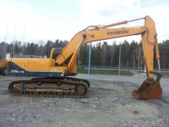 Hyundai R220LC. Экскаватор гусеничный -9S, б/у (2014г. в., 5600 м. ч. ), 1,10 куб. м.