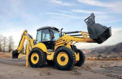 New Holland B115B. Экскаватор-погрузчик , Кондиционер