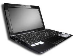 Asus Eee PC 1015. 10.1", 1,2 ГГц, ОЗУ 2048 Мб, диск 160 Гб, WiFi, Bluetooth, аккумулятор на 1 ч.