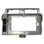 Переходная рамка для Toyota Prado 150 с 2013 года LeTrun 1864 под базовую магнитолу 10 дюймов