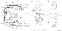 Проводка двс. Nissan Teana, J31, TNJ31, PJ31 Двигатели: QR25DE, VQ35DE, VQ23DE