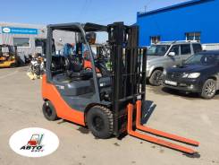 Toyota 8FG15. Вилочный погрузчик Toyota 02-8FG15 из Японии б/п по РФ, газ/бензин, 1 500 кг.