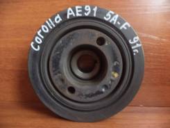 Шкив коленвала. Toyota: Corolla, Corolla Levin, Sprinter, Sprinter Trueno, Sprinter Carib Двигатели: 4AFE, 5AFE, 5AF, 5AFHE, 4AF, 4AFHE