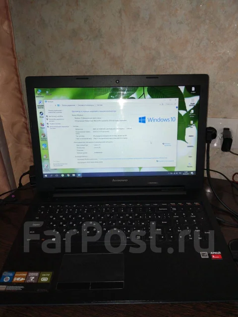 Lenovo G505S. 15.6", 1,9����, ��� 8 ��, ���� 1 000���, WiFi: 1, Bluetooth: 1, ����������� �� 2��. ����