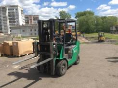 FG15T, 2005. Автопогрузчик Mitsubishi FG15T газбензин, 1 500 кг.